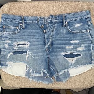 American Eagle Vintage Hi-Rise Festival shorts